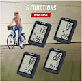 Miniatyrbillede 5 af 6: Sigma Cykelcomputer Bc 5.0 Wl Ats Sort