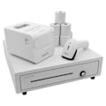 Miniatyrbillede 1 af 5: Approx Printer + Stregkodescanner Møntskuffe Apppospack4180wh V2 + Transparent
