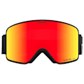 Miniatyrbillede 3 af 5: Giro Skibriller Method Sort Vivid Ember/CAT2+Vivid Infrared/CAT1