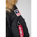 Miniatyrbillede 4 af 4: Alpha Industries Polar Jakke Sort XL Kvinde
