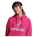 Miniatyrbild 3 av 3: Superdry Luvtröja Code Sl Stacked Apq Os Rosa XS-S Kvinna