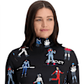 Miniatyrbillede 4 af 4: Spyder March Halv Lynlås Sweatshirt Sort M Kvinde