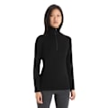 Miniatyrbillede 1 af 5: Icebreaker Merino 260 Tech Langærmet Baselayer Sort S Kvinde