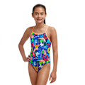 Miniatyrbillede 4 af 5: Funkita Badedragt Diamond Back  10 Years Pige
