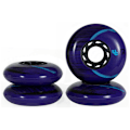 Miniatyrbillede 1 af 4: Undercover Wheels Cosmic Eclipse 4 Units Transparent 72 mm