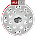 Miniatyrbillede 3 af 7: Bosch Professional Trådløs Borehammer Acumul Advancedimpact 1