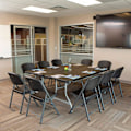 Miniatyrbillede 5 af 8: Lifetime Klapbord 182x76x73.5 Cm Sort