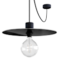 Miniatyrbillede 1 af 7: Creative Cables Hængende Lampe Eiva Elegant 5 M Sort