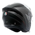 Miniatyrbillede 6 af 7: Agv K5 Jet Evo åben Hjelm Sort L