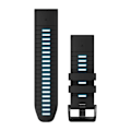 Miniatyrbillede 1 af 2: Garmin Silikone Urrem Quickfit® 26 Mm Sort,Søvfarvet