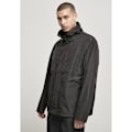 Miniatyrbillede 1 af 8: Urban Classics Windbreaker Double Pocket Nylon Crepe Jakke Sort M Mand