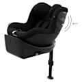 Pikkukuva 7 / 8: Cybex Sirona Gi I-size Vauvan Turvaistuin Musta