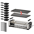 Miniatyrbillede 5 af 5: Unold Raclette Finesse Basic 1200w Sort One Size / EU Plug