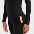 Miniatyrbillede 6 af 6: Siroko Ultimate Siberia Langærmet Baselayer Sort S-M Kvinde