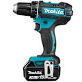 Miniatyrbillede 2 af 4: Makita Trådløs Ddf482rfj 18v+2 Bl1830b Blå,Sort