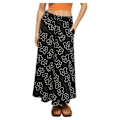 Miniatyrbillede 1 af 4: Urban Classics Midi Nederdel Viscose Sort XS Kvinde