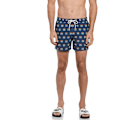 Miniatyrbild 1 av 3: Original Penguin Box Recycled Polyester Stretch Rainbow Stripe Badbyxor Boxer Blå M Man