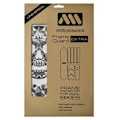 Miniatyrbillede 1 af 3: All Mountain Style Frame Guard Extra Stickers Honeycomb Grå
