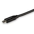 Miniatyrbillede 2 af 2: Startech Cable Usb-c W/ 5a Pd Usb 2.0 3m 10ft Sort