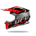 Miniatyrbillede 4 af 10: Ufo Motocross Hjelm Intrepid  S