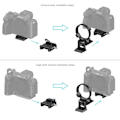 Miniatyrbillede 4 af 9: Smallrig Drejelig Stativ 4244 H/v Sony A1/a7/a9/fx