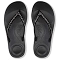 Miniatyrbillede 3 af 3: Fitflop Klipklapper Iqushion Sparkle Sort EU 37 Kvinde