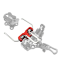Pikkukuva 2 / 2: Plum Jarrut Ismf Ski R120/r150/r170 Maximum Ski Width 70 Mm Hopeinen