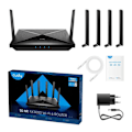 Miniatyrbillede 5 af 5: Cudy Router Ax3000 Wifi6 5g Cpe Sort