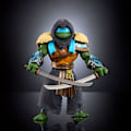 Miniatyrbillede 3 af 4: Mattel Motu X Tmnt: Turtles Of Grayskull Action Stealth Armor Leonardo 14 Cm Figur