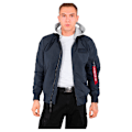 Miniatyrbillede 1 af 5: Alpha Industries Ma-1 Tt Jakke Blå L Mand