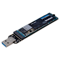 Miniatyrbillede 2 af 2: Euroconnex Nvme Til Usb-a Usb302 3.0 Adapter Sort