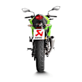 Miniatyrbillede 4 af 5: Akrapovic Line Titanium Z 250sl/ninja 250sl Ref:s-k2so8-cubt Ikke-homologeret Slip-on Lyddæmper Søvfarvet Not Homologated