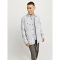 Miniatyrbillede 7 af 7: Jack & Jones Raymond Melange Check Overtrøje Grå XL Mand
