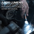 Miniatyrbillede 2 af 4: Nebo Tools Lommelygte Torchy 2k Grå 200 Lumens