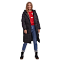 Miniatyrbillede 5 af 7: Vero Moda Ericaholly Lang Frakke Sort XL Kvinde