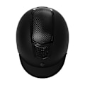 Miniatyrbillede 2 af 3: Equestro Hjelm Modello Eclipse Plain Matt Carbon Finish Rowel Fitting  59-61 cm