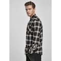 Miniatyrbillede 4 af 8: Urban Classics Flanell Skjorte 6 Sort M Mand