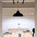 Miniatyrbillede 5 af 5: Creative Cables Emaljeret Metal Lampeskærm Bistrot Sort