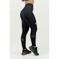 Miniatyrbillede 4 af 5: Nebbia Leggings Med Høj Talje Push-up Intense Heart-shaped Gold Sort XS Kvinde
