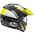 Miniatyrbillede 2 af 2: Arai Tour-x5 Cosmic Offroadhjelm Gul L