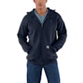 Miniatyrbillede 1 af 2: Carhartt Loose Fit Sweatshirt Med Fuld Lynlås K122 Grå L