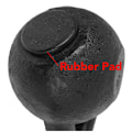 Miniatyrbillede 2 af 5: Tunturi Kettlebells 12kg Sort 12 kg