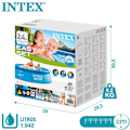 Miniatyrbillede 7 af 9: Intex Med Filterpatronpumpe Easy Set 244x61 Cm Pool Blå 244 x 61 cm