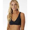 Miniatyrbild 4 av 6: Rip Curl Premium Surf D-dd Deep V Bikinitopp Svart L Kvinna