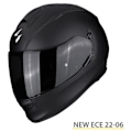 Miniatyrbillede 2 af 2: Scorpion Fuld Ansigtshjelm Exo-491 Solid Sort M