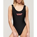 Miniatyrbild 1 av 7: Superdry Elastic Scoop Back Baddräkt Svart XS Kvinna