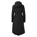 Miniatyrbillede 2 af 5: Agu Long Winter Trench Coat Jakke Sort S Kvinde