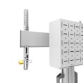 Miniatyrbillede 10 af 10: Neomounts Tv Stativ Med Hjul Select Mobile Displaycbnt 75´´ Søvfarvet