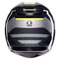 Miniatyrbillede 4 af 8: Agv Fuld Ansigtshjelm K3 Grå M