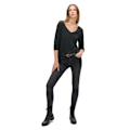 Pikkukuva 2 / 4: Superdry W6012097a Pitkähihainen T-paita Musta M Nainen